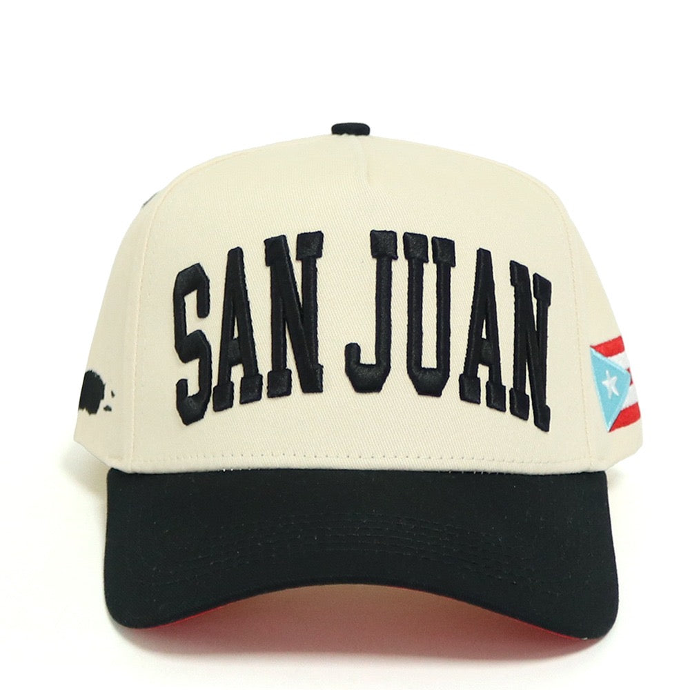 San Juan - PR Flag - Red Bottom